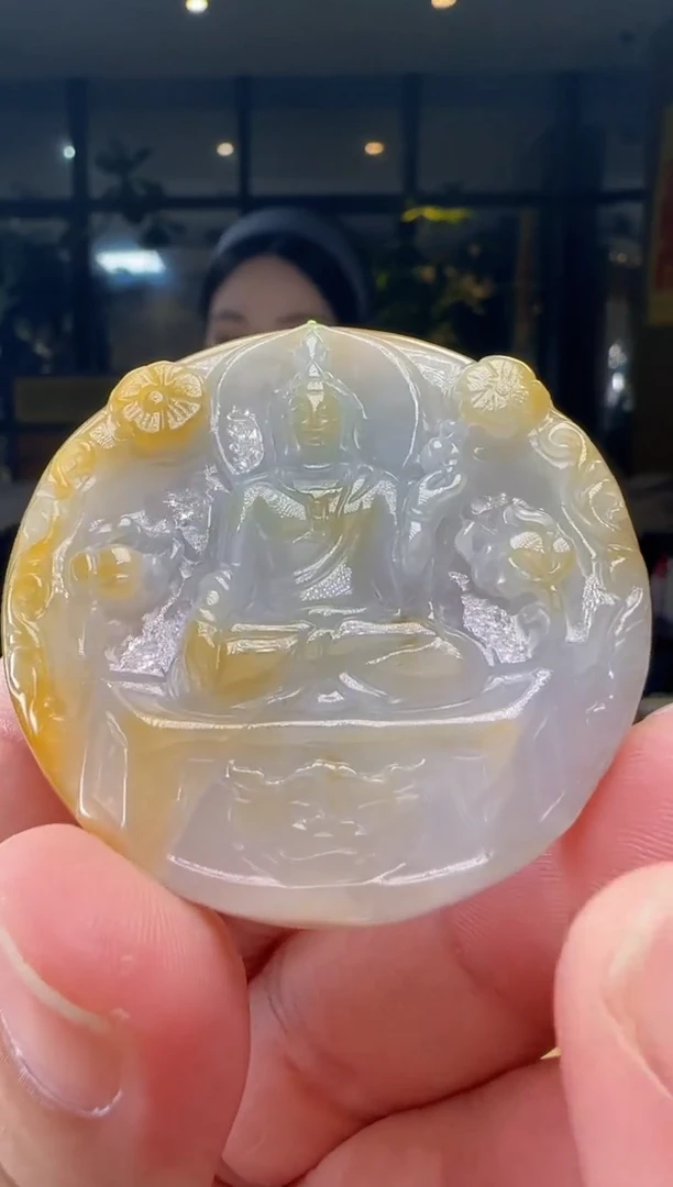 吊坠(不含链)未镶嵌翡翠ZM@@60B7J20225