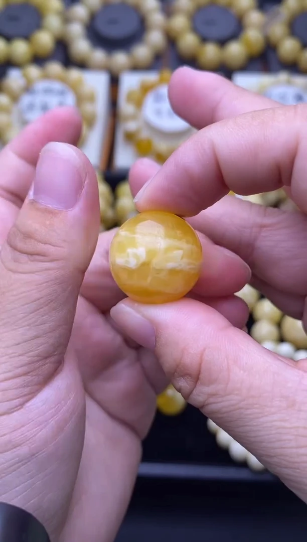 裸石琥珀未镶嵌大小姐珠宝严选29