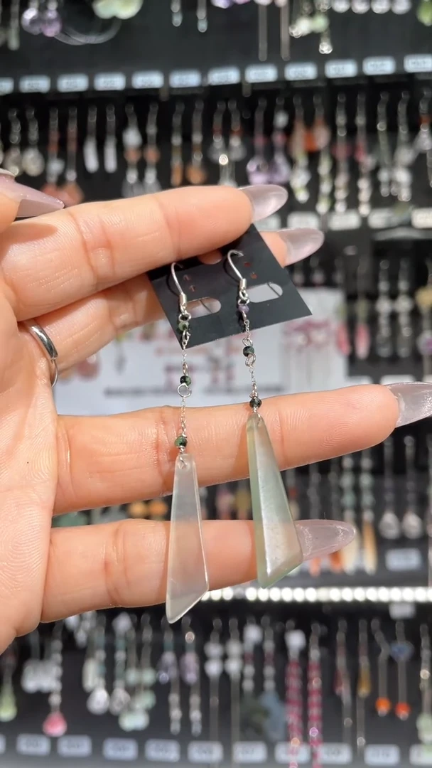 紫晶耳饰银S925镶嵌一****) 一帆软装(红星佳禾建材店)