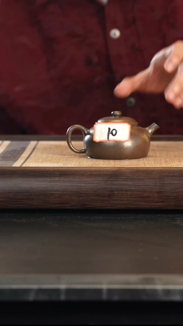 10号全手工紫砂壶壶