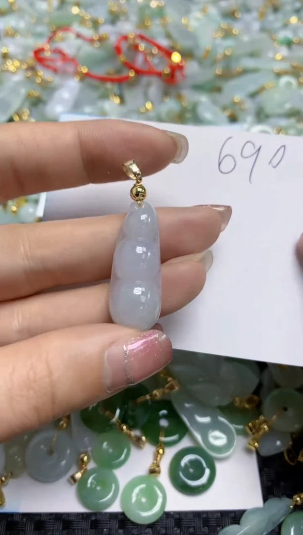 【闪购商品】翡翠颈饰合金   天然A货翡翠