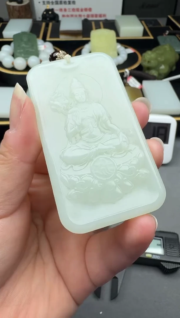 颈饰未镶嵌和田玉4