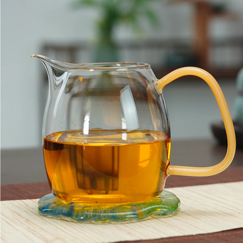 晶焱新品清云公道杯大容量耐热分茶