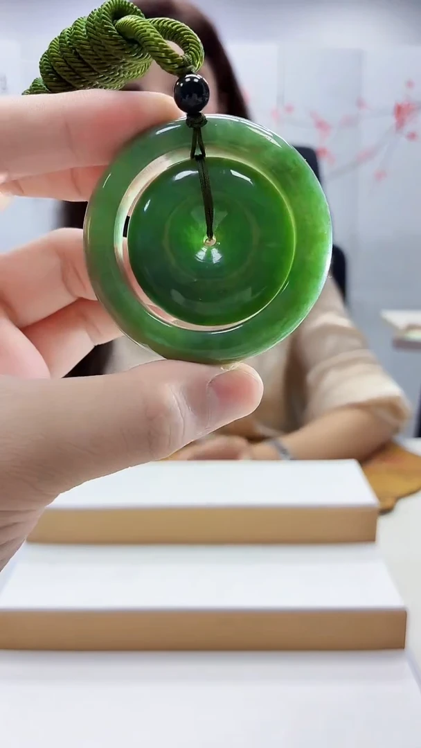 未镶嵌定制翡翠4829bb-毛货挂件47