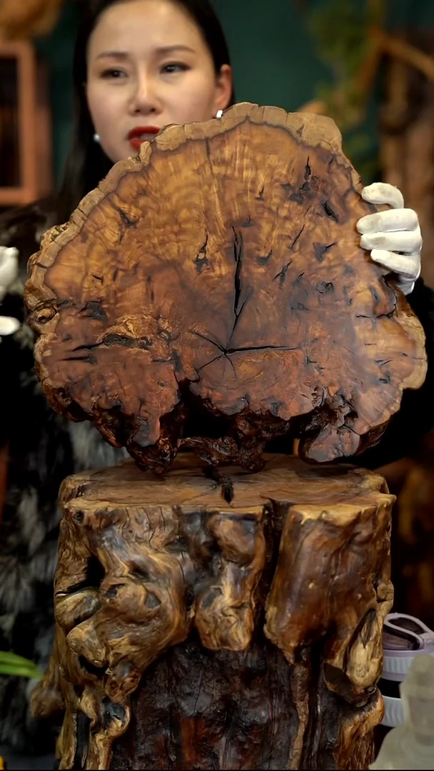 木天*十雷击枣木底座