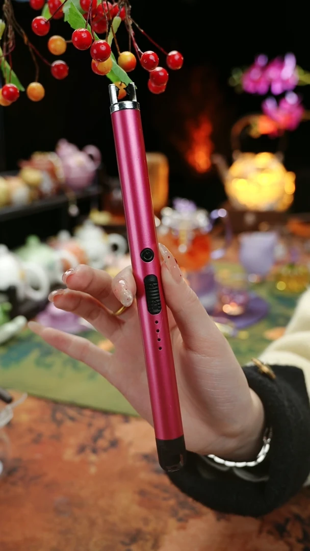 【闪购商品】紫色蜡烛点火器茶道配件