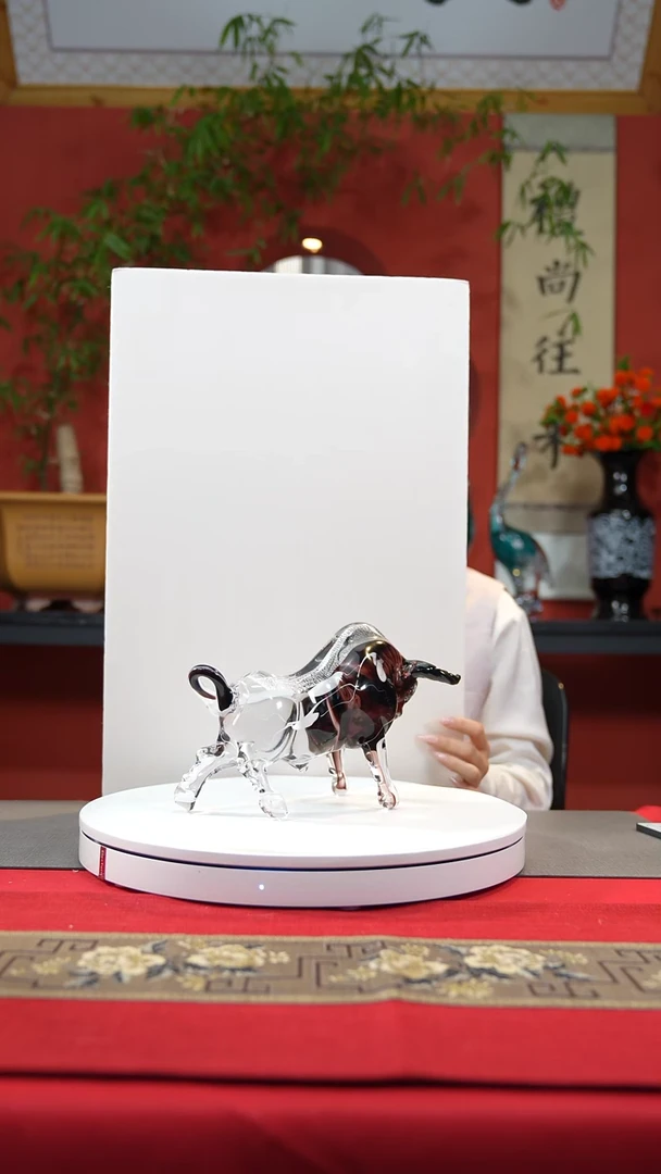 【闪购商品】琉璃手工艺品低头牛
