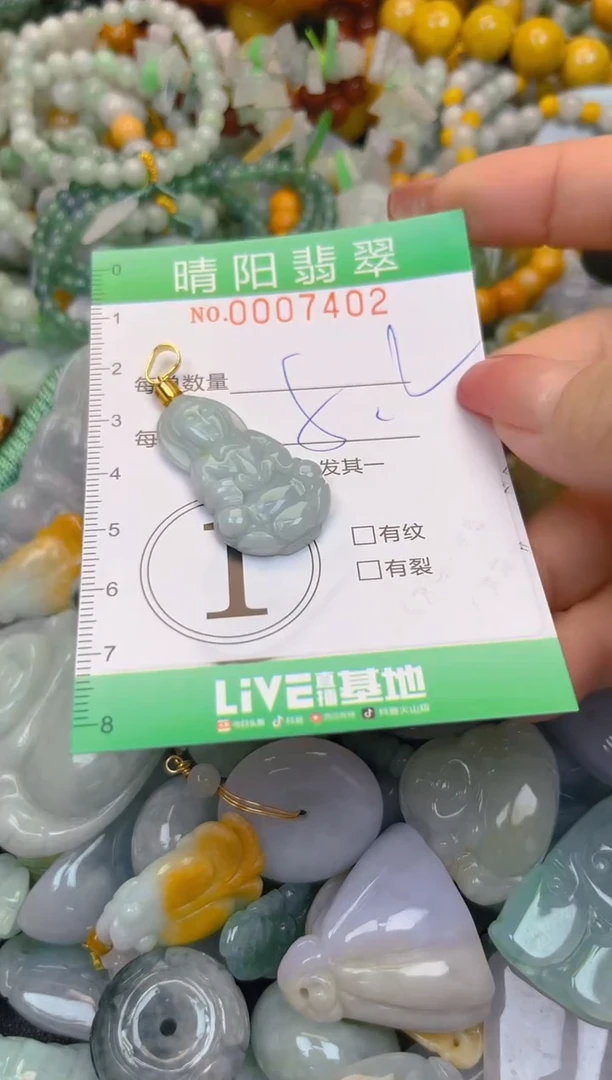 颈饰未镶嵌翡翠闪购0007402