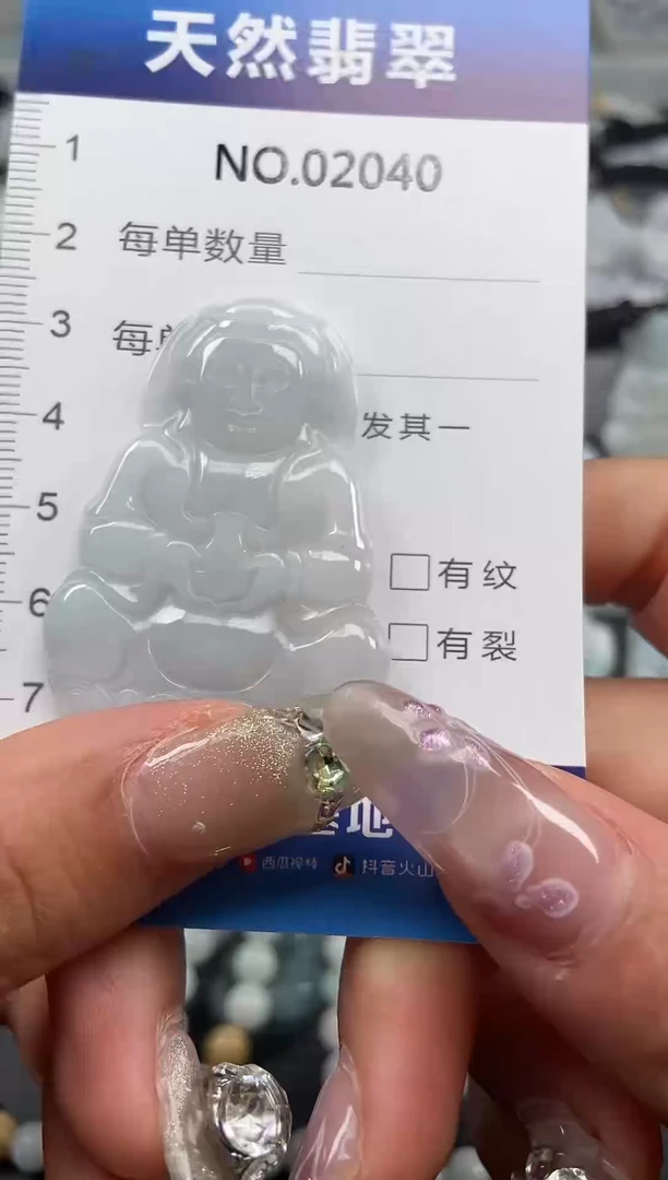 翡翠未镶嵌颈饰纯天然A货翡翠