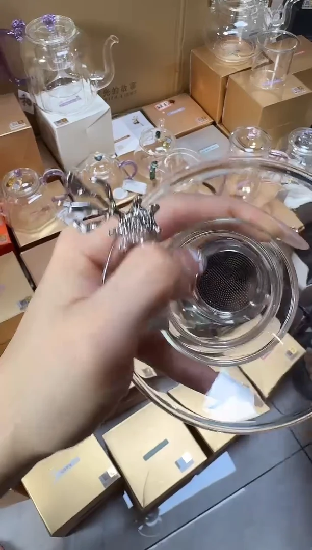 @@禾器晶彩银鱼茶漏