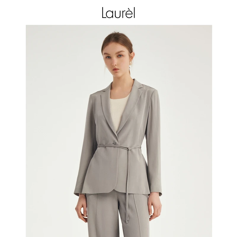 【丽公主专享】Laurel经典系带收腰西装女LWL343T02100