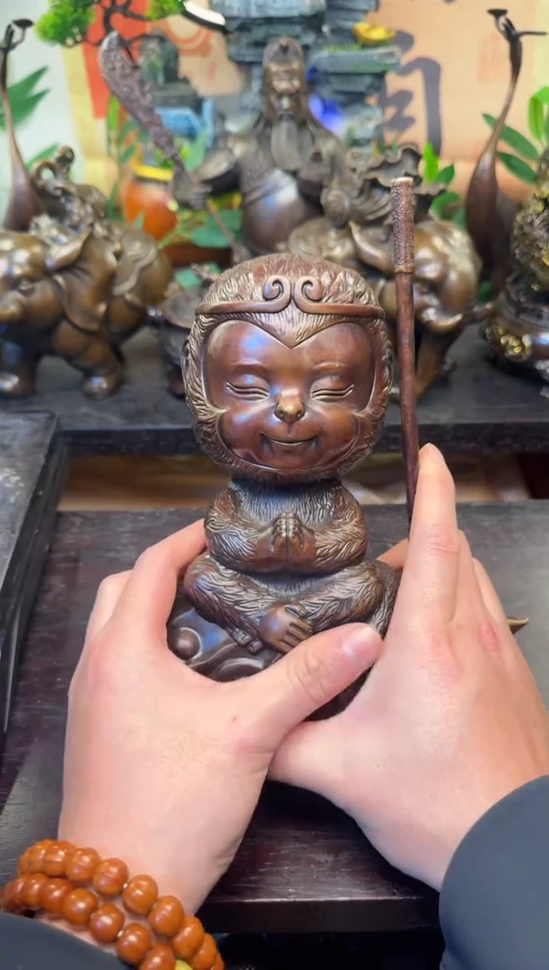 买铜就来旺铜杂货铺！（悟空像）