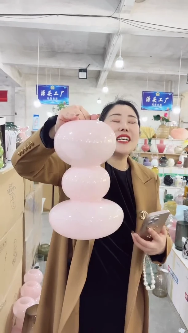 【闪购商品】玻璃唐总花瓶厂微瑕-4FQCE