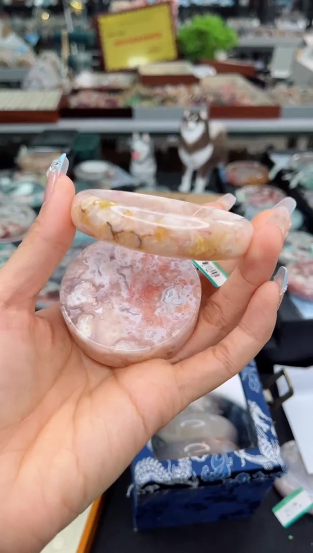 【闪购商品】石英质玉手镯未镶嵌57圈口（赠品镯心）1194051