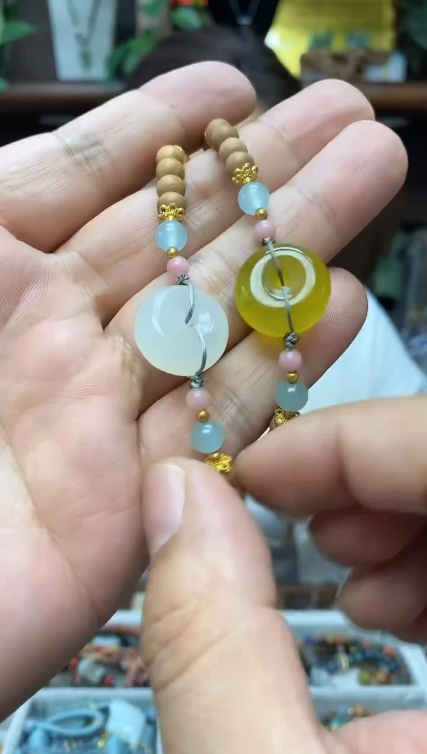 未镶嵌岫玉吊坠多样性发货其中发一