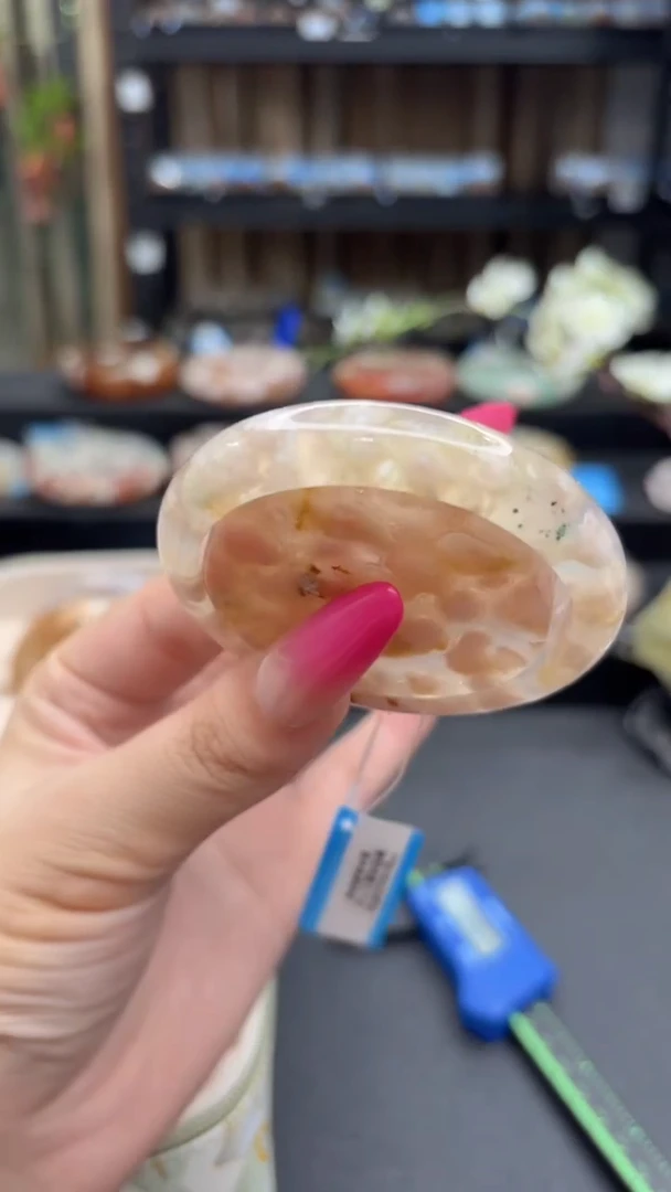 未镶嵌手镯石英质玉413(50圈赠送镯心)