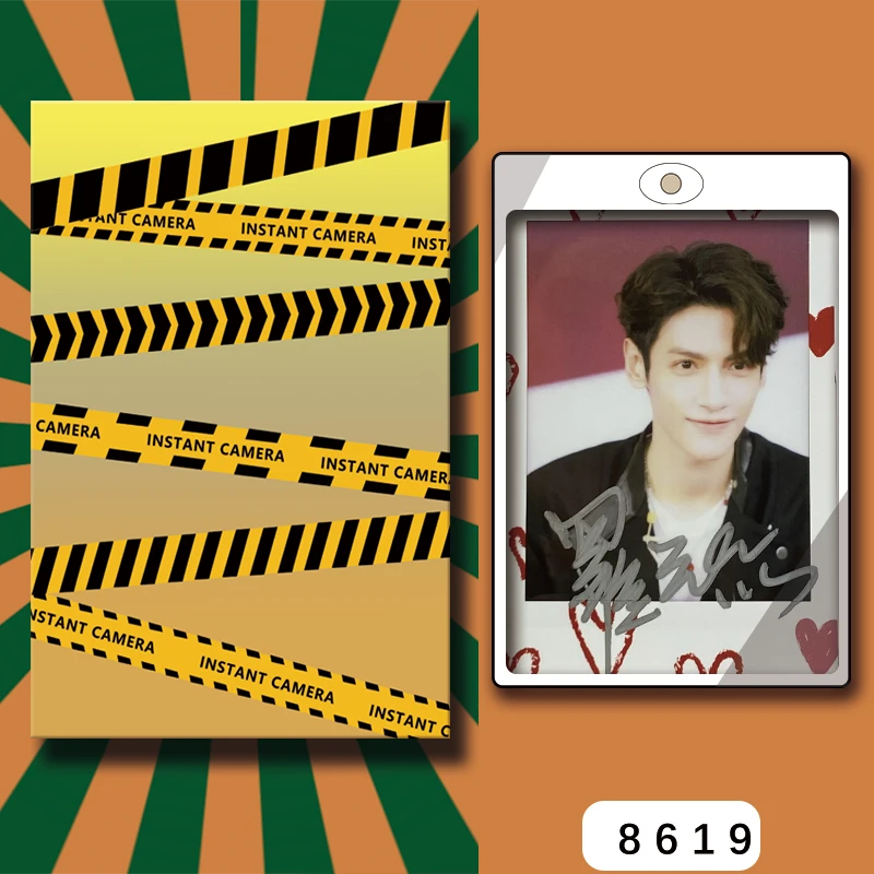 D8619【罗云熙】 正品拍立得照片 爱心