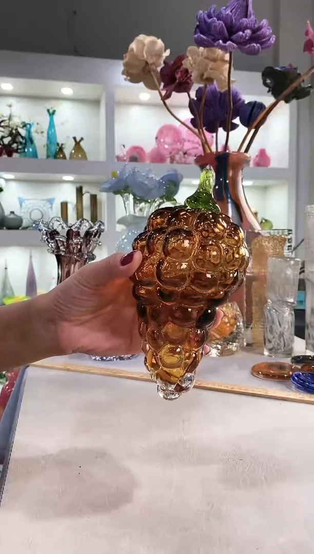 慕忆家手作琉璃花瓶