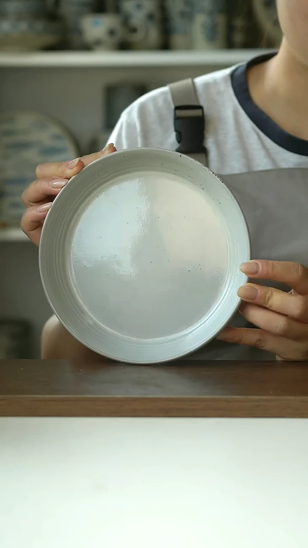 微瑕拍一发二出瑞典TareqTaylor小深盘17cm@4-2@