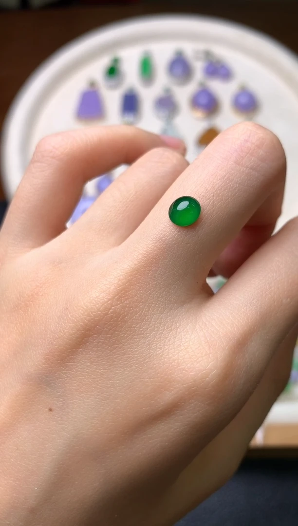 【闪购商品】定制翡翠未镶嵌裸石（镶嵌定制）