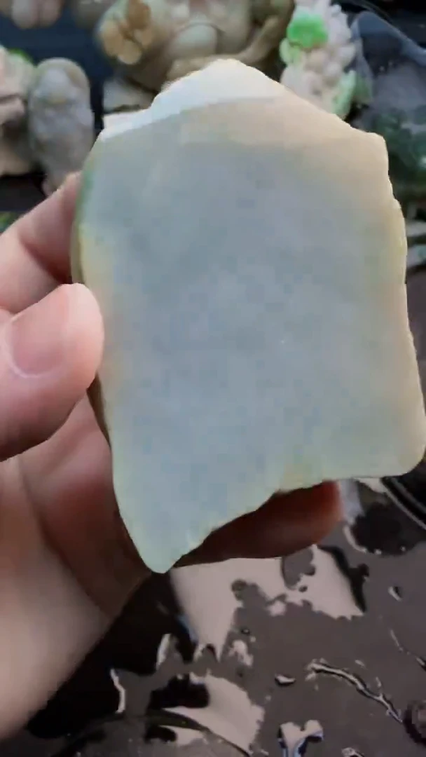 翡翠挂件未镶嵌阿**！天然翡翠106