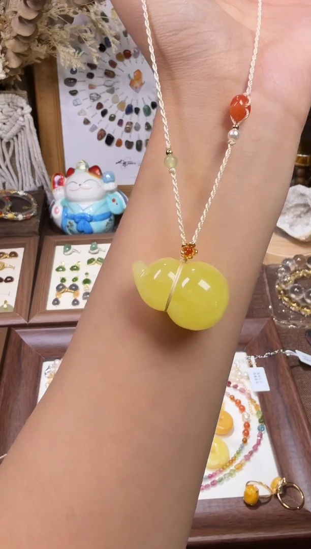 水晶摆件未镶嵌吊坠