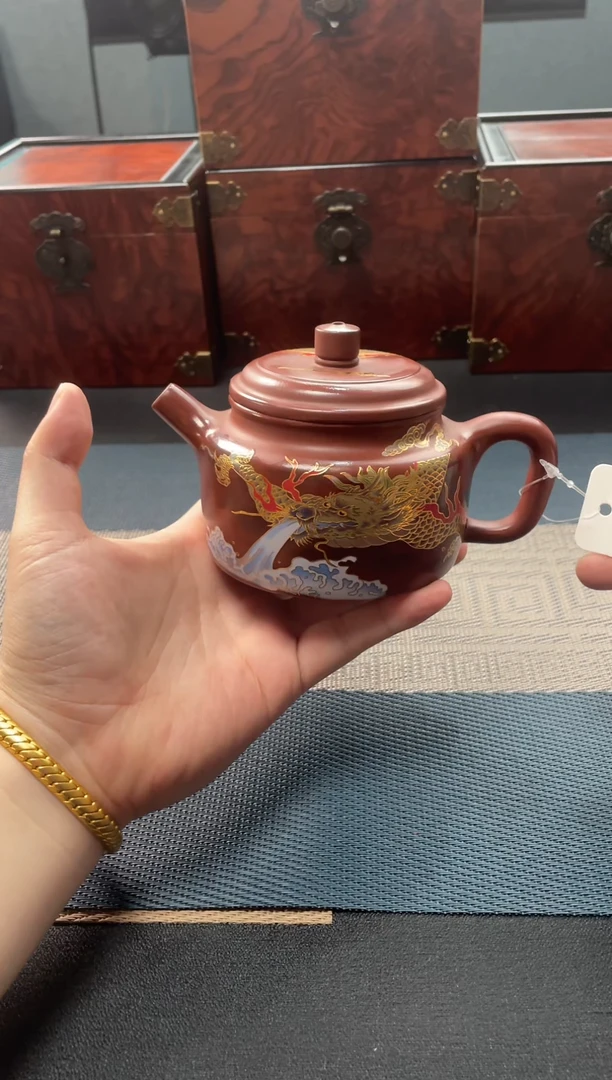 茶壶紫砂101 宜兴原矿紫砂手工紫砂壶