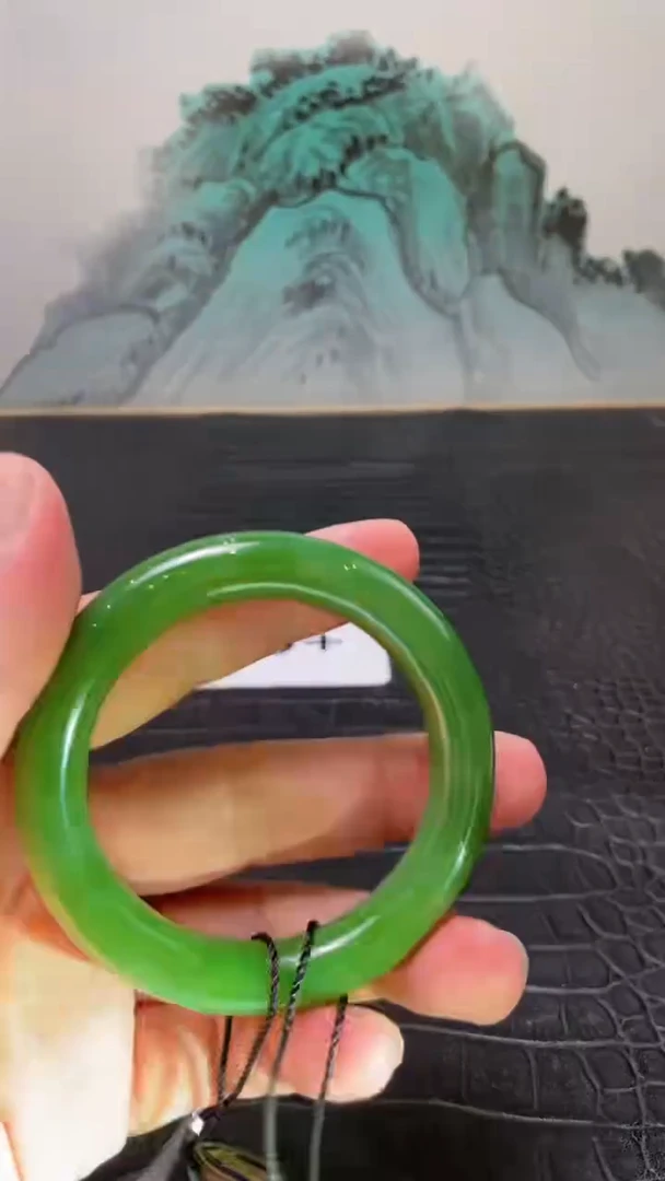 未镶嵌手镯和田玉（碧玉）五*55+