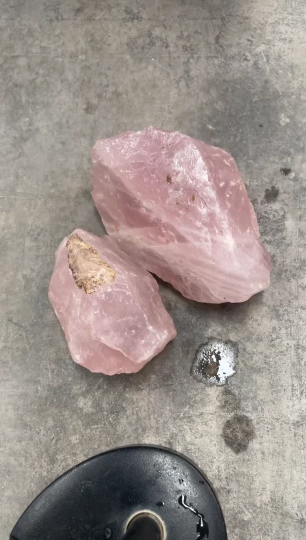 【闪购商品】芙蓉石原石未镶嵌天然粉水晶原石