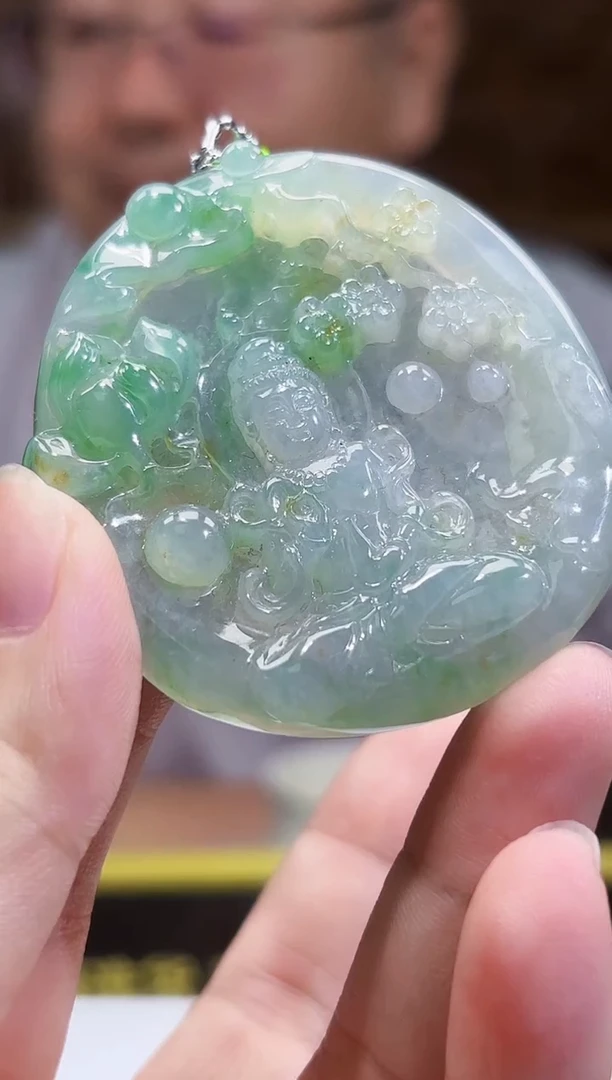 定制翡翠未镶嵌13/0729/C/观音