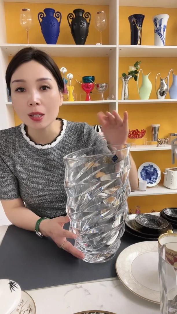 福利款 杰克 扁平口17cm 花瓶