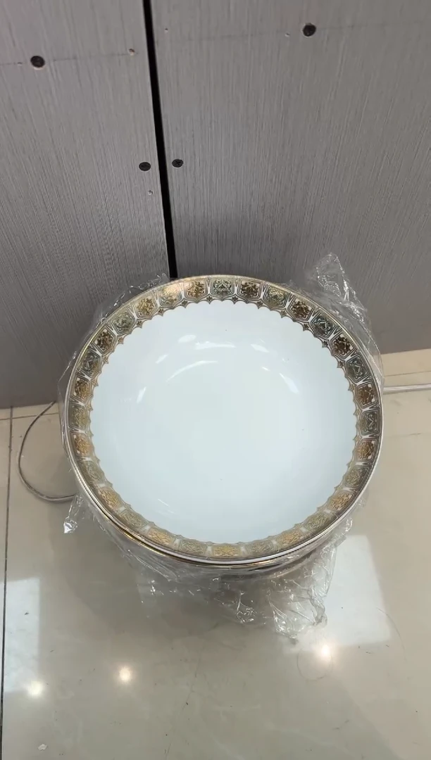 瓷片9英寸汤碗 福利款 1个