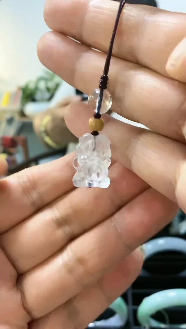 未镶嵌车挂水晶手机挂件