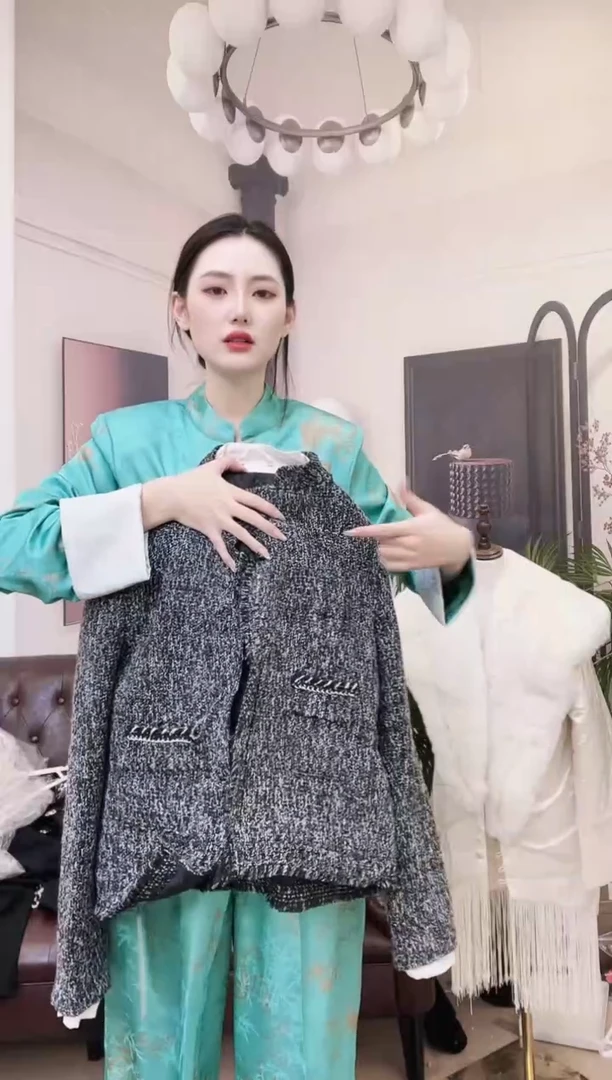 灰色小香风-备注尺码