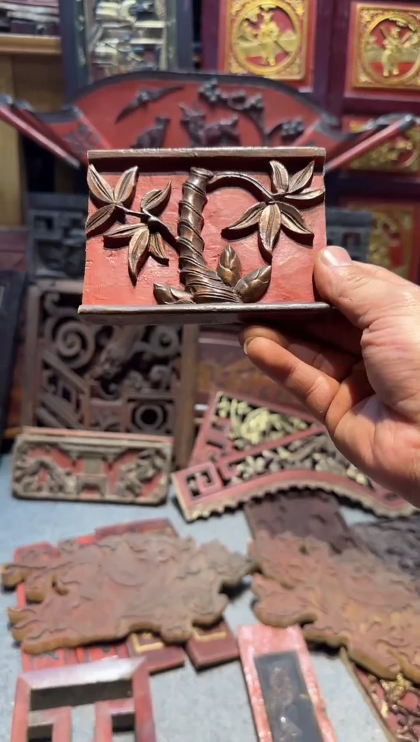 香榧木豆*逗老木雕老物件