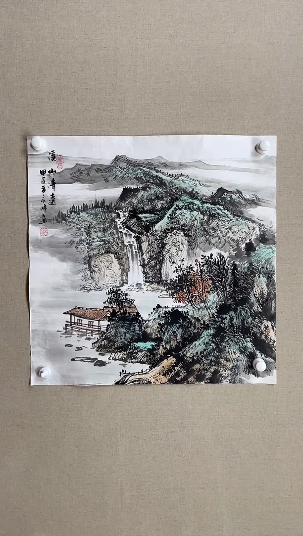 国画68*68 谢永峰谢永峰谢永峰谢永峰