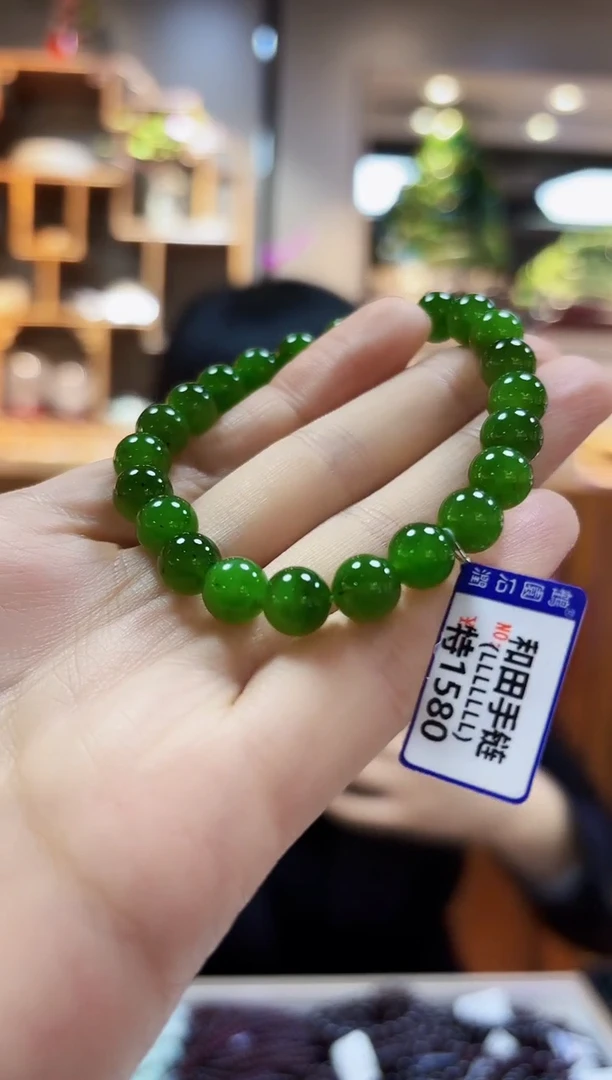 和田玉未镶嵌手链手链8