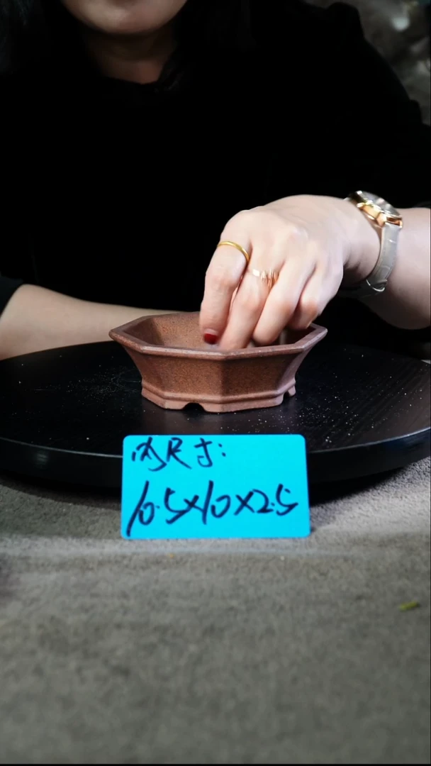 宜兴紫砂花盆小花盆