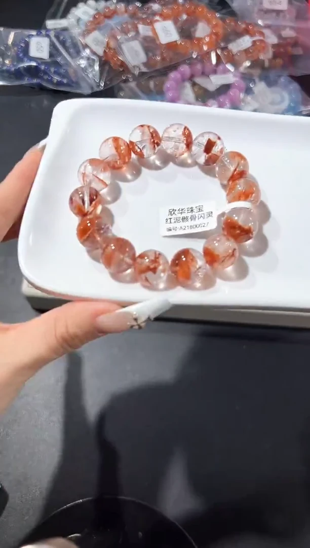 未镶嵌手链水晶61q多样性发其一【1条】默认微瑕14mm