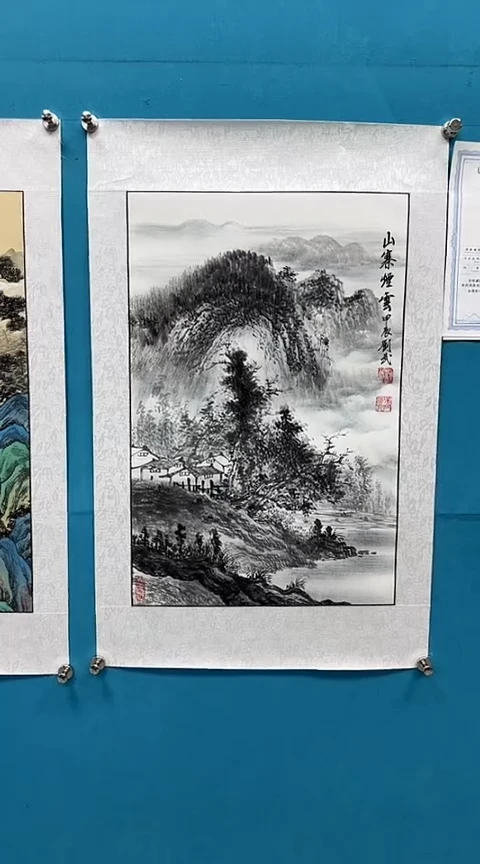 国画闪电购刘武绘画8