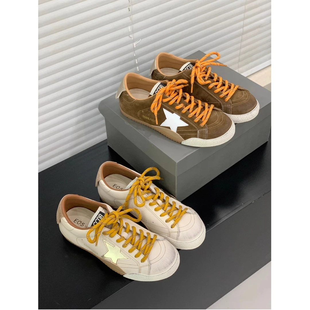 韩国复古星星脏脏鞋女2025秋新款内增高板鞋舒适百搭休闲星星鞋