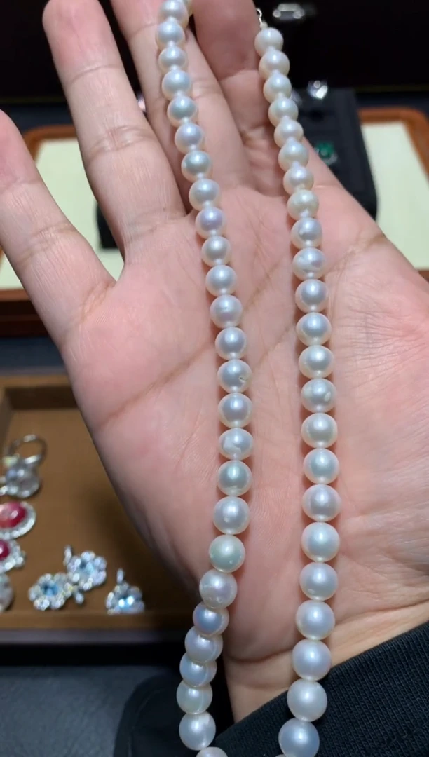 颈饰未镶嵌淡水珍珠W125