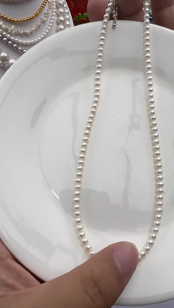 淡水珍珠未镶嵌颈饰1