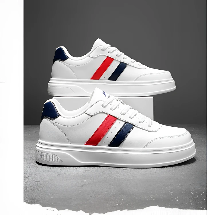 GRN/贵人鸟小白鞋轻便防滑耐磨经典板鞋夏秋百搭透气运动鞋子男款