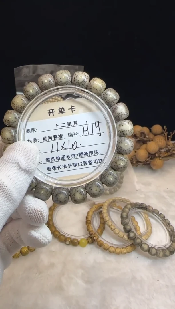 手串星月菩提单圈H19