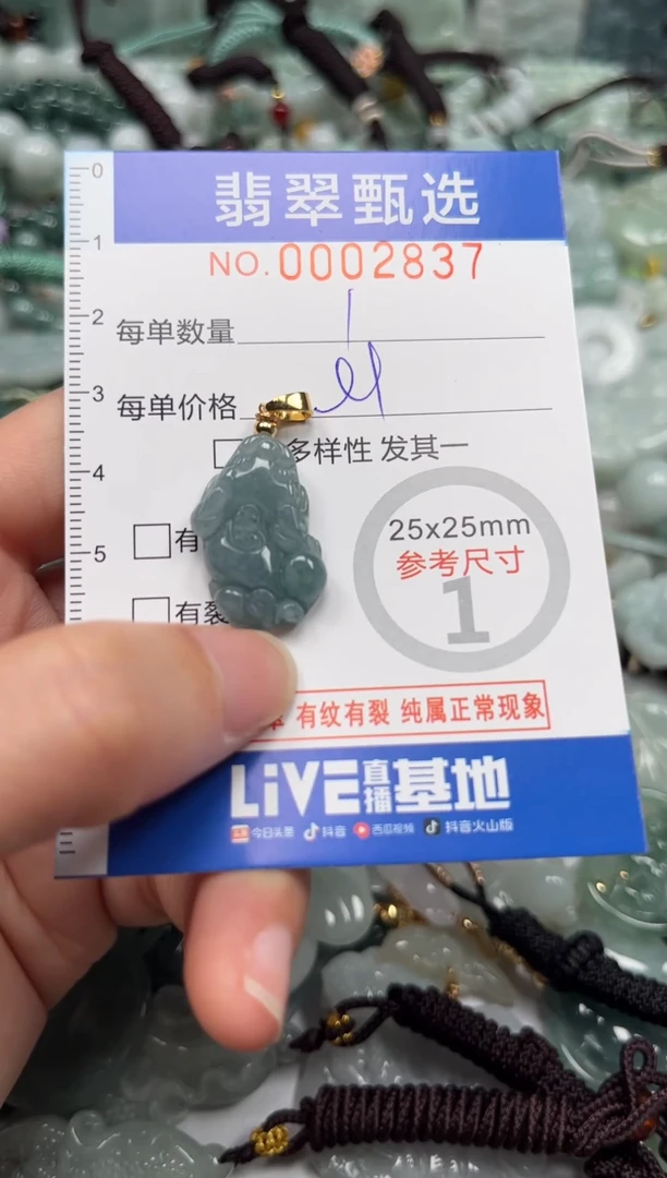 【闪购商品】翡翠颈饰未镶嵌00..2837