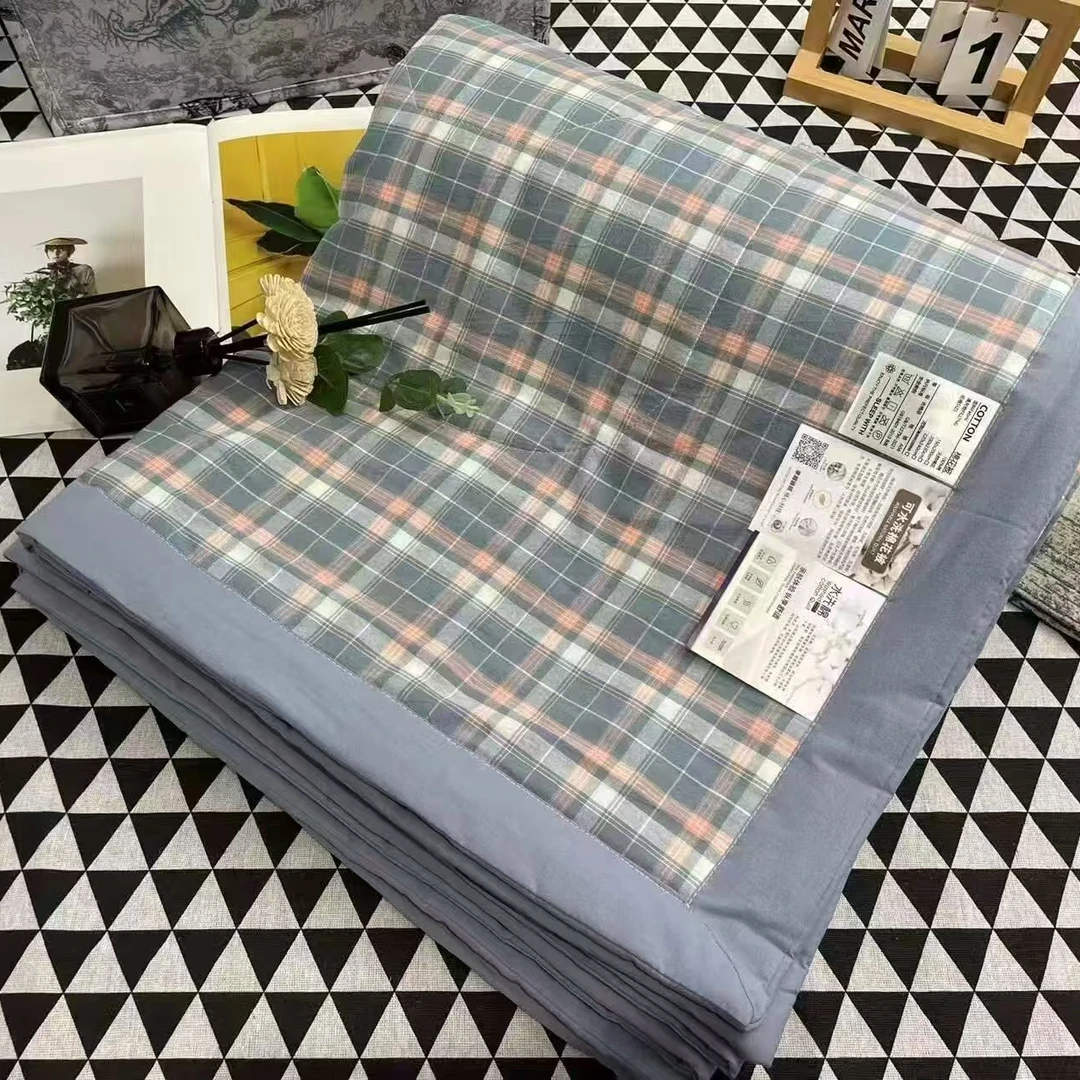 纯棉新疆棉花夏被水洗棉空调被夏凉被被芯可机洗被子