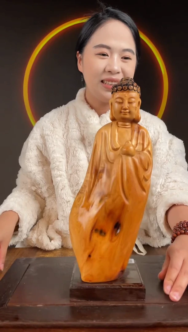 柏木（崖柏）手工摆件,先抢先得! 编号:93