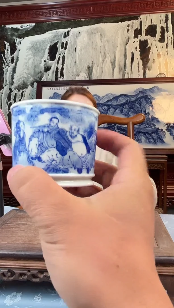 摆件陶景德镇陶瓷带礼盒带证书D571