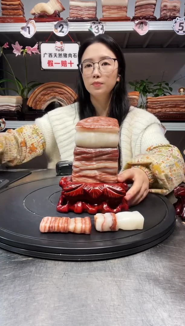 石材天然石材柳州猪肉石8.5-18-6